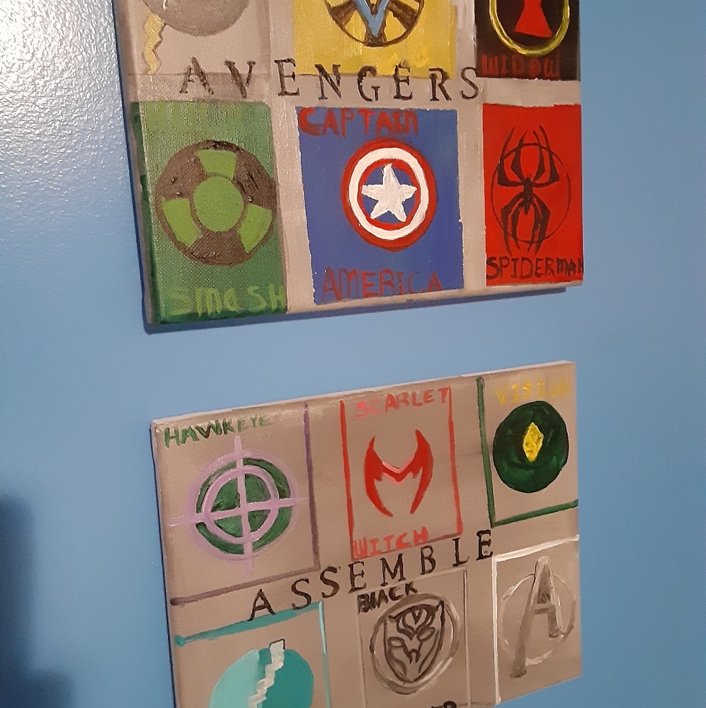 Character Painting for boy room